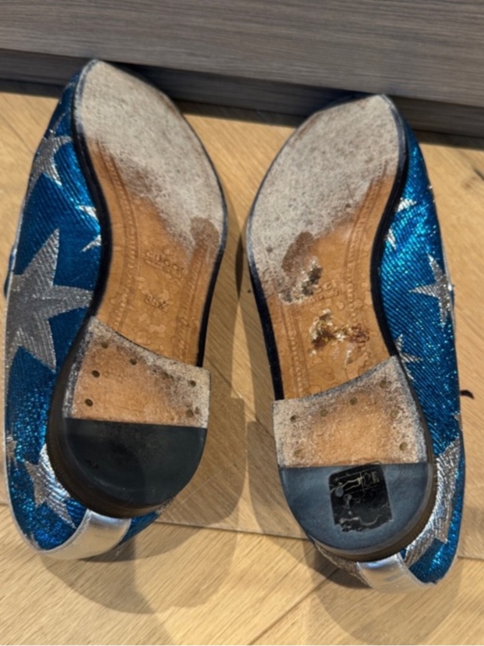 Gucci Jordaan Starry Sky Loafers - Picture 4 of 7